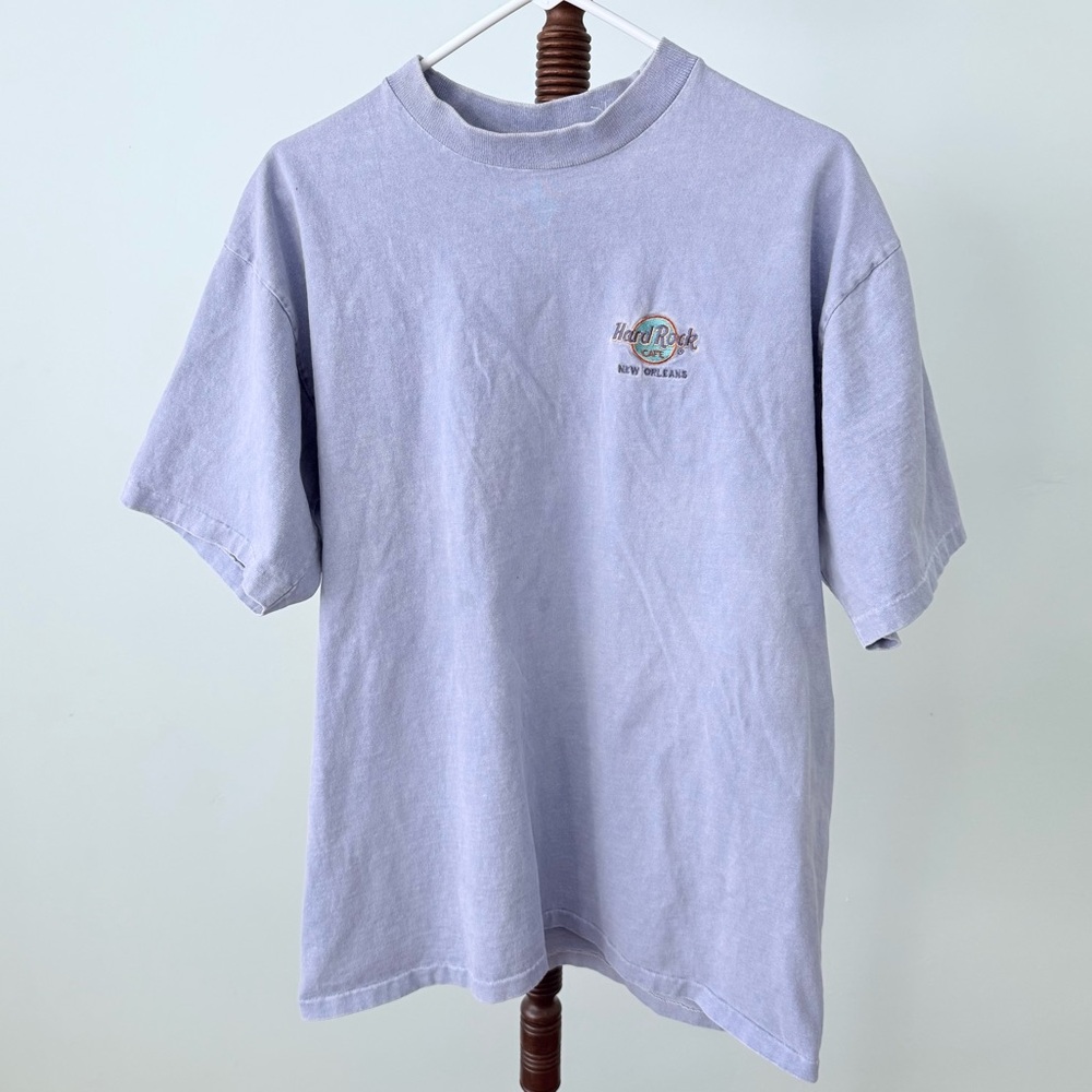 ✨ Hard Rock Cafe New Orleans Embroidered T-Shirt USA Made M ✨